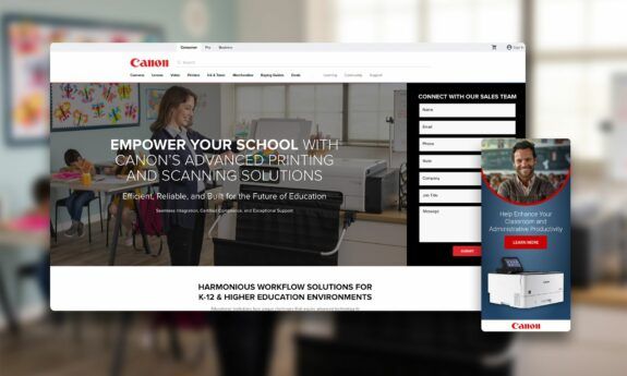 Canon industry slider
