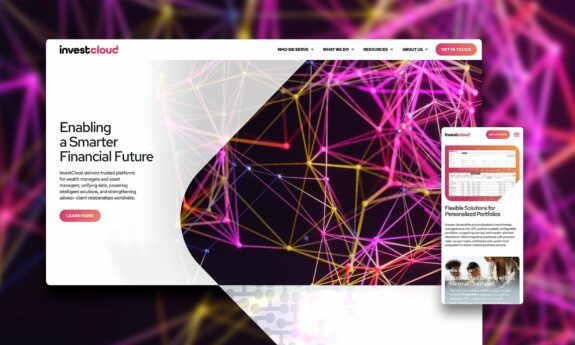 Investcloud industry page slider